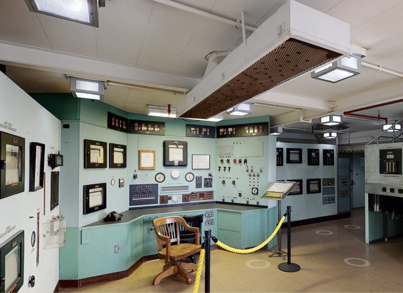 Why so many control rooms were seafoam green